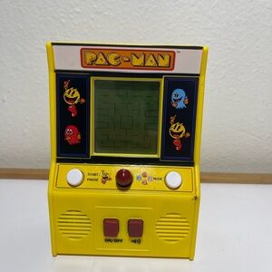 Pac-Man Mini Arcade Game #09521 Basic Fun Bandai Namco Retro - Tested & Working